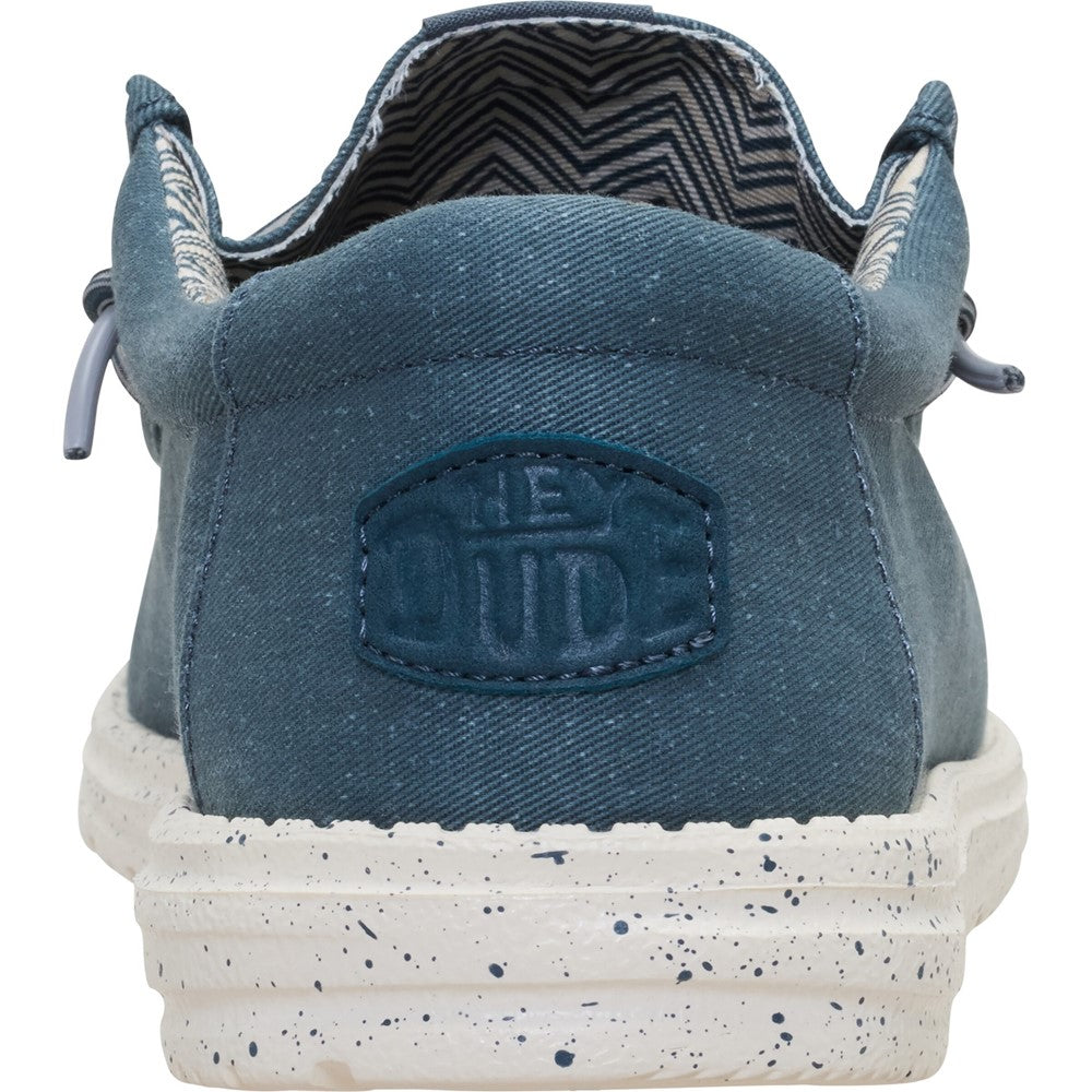 HEYDUDE Wally Stretch Canvas Slip on Shoes