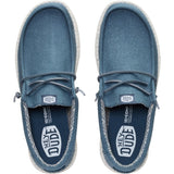HEYDUDE Wally Stretch Canvas Slip on Shoes