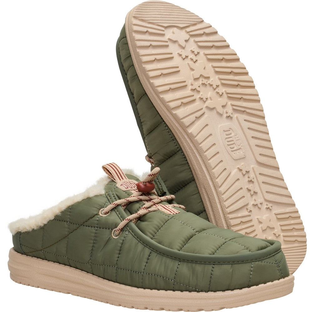 HEYDUDE Wally Slip Camp Nylon Slippers