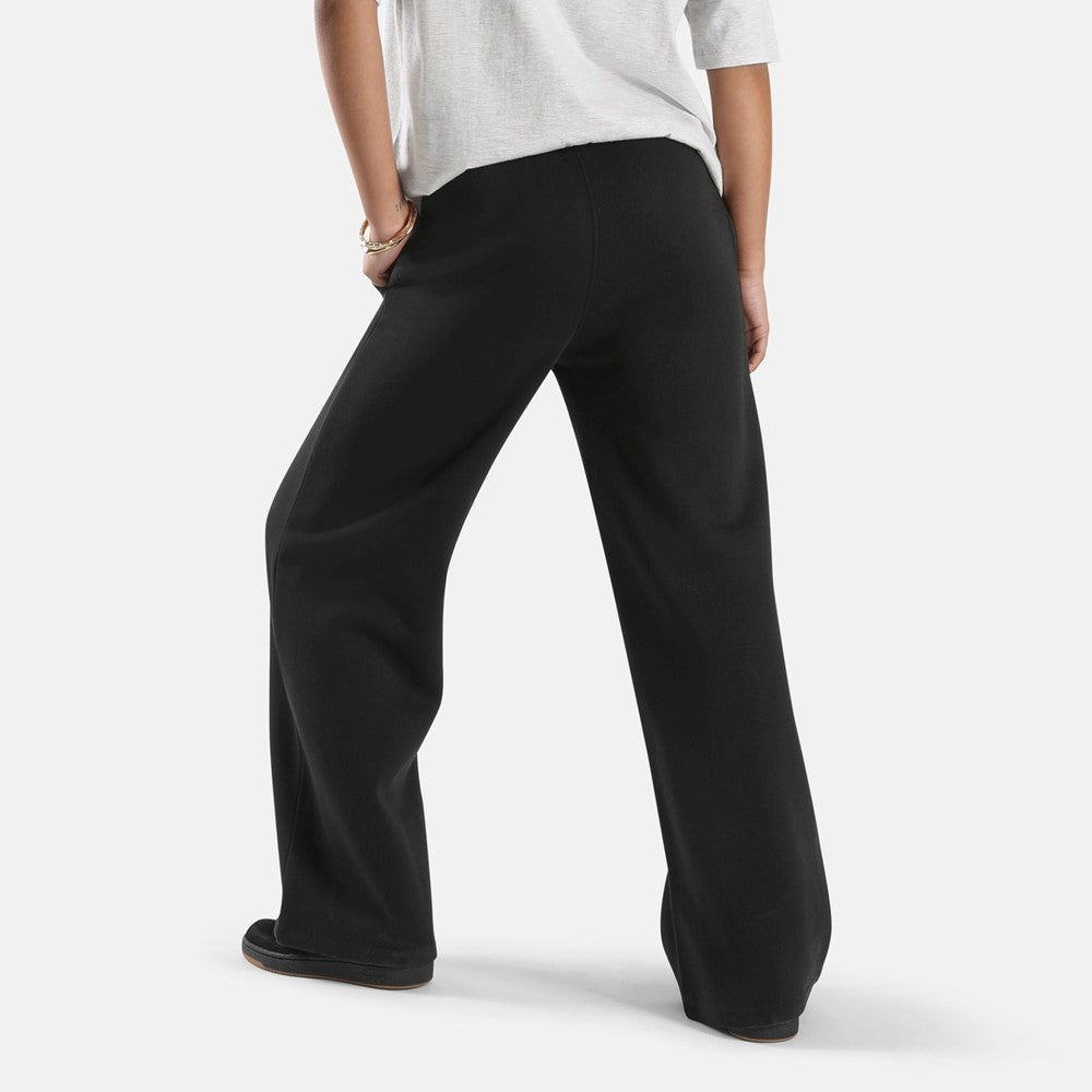 Reebok ID 2-Col Logo Fleece Wide Leg Pants