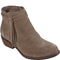 Dark taupe suede