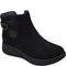 Black suede