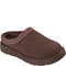 Chocolate suede wool