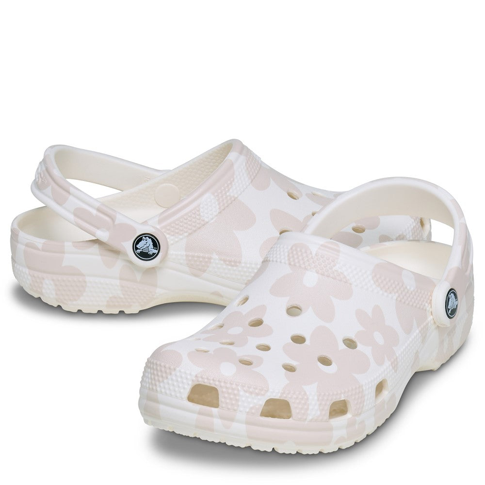 Crocs Unisex Classic Pop Petals Clogs