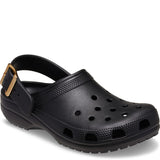 Crocs Unisex Classic Metallic Buckle Clogs