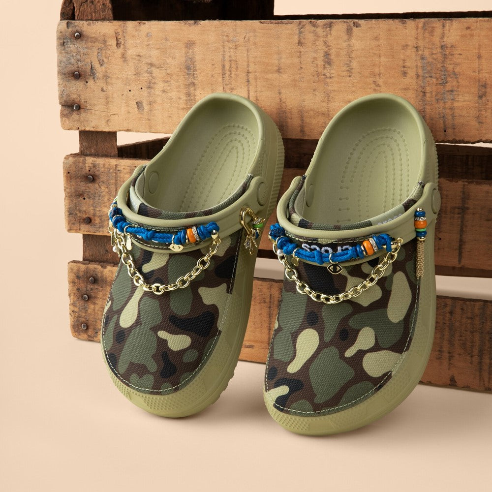 Crocs Unisex Classic Crafted Camo Clogs