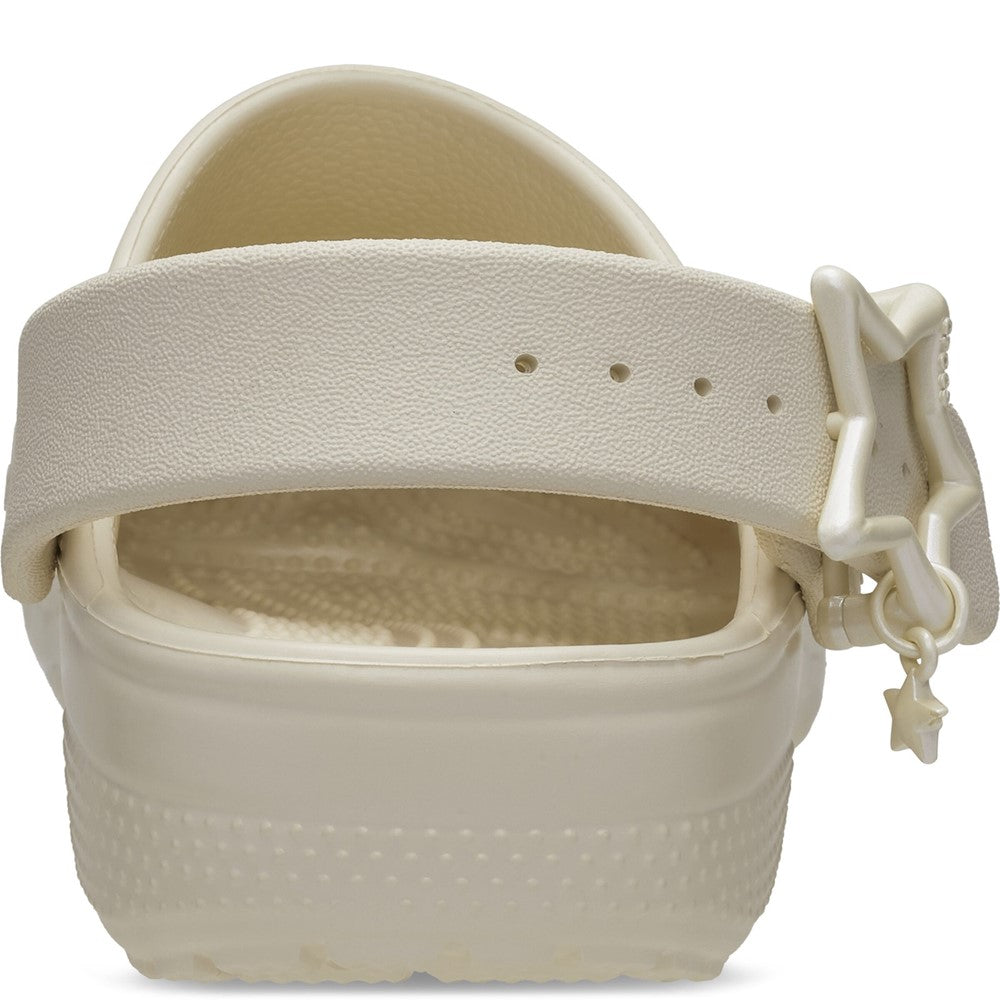 Crocs Toddler Classic Star Buckle Clogs