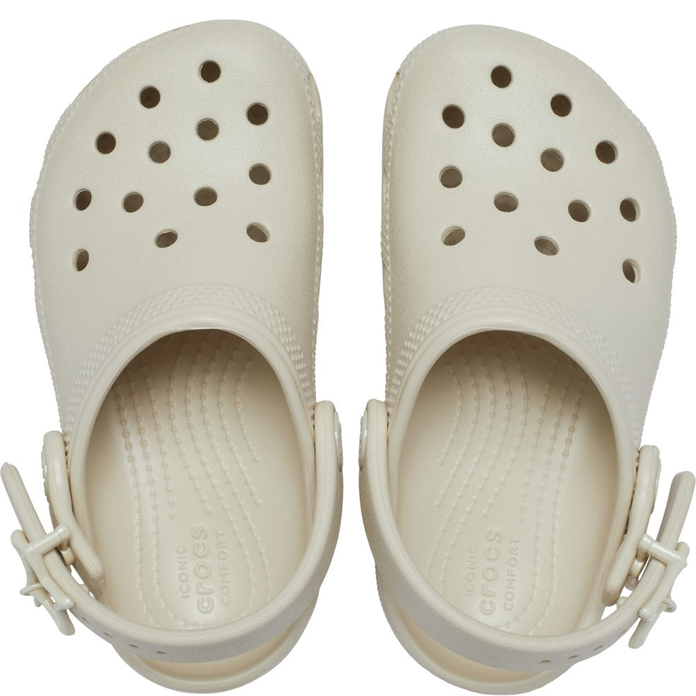 Crocs Toddler Classic Star Buckle Clogs