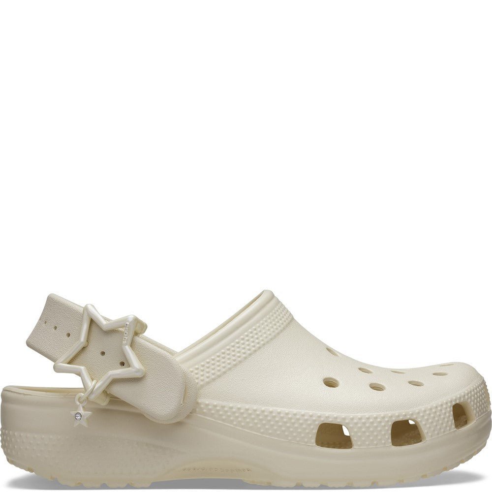 Crocs Toddler Classic Star Buckle Clogs