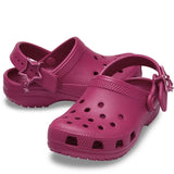 Crocs Toddler Classic Star Buckle Clogs