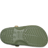 Crocs Kids Classic Strap-Back Camo Clogs