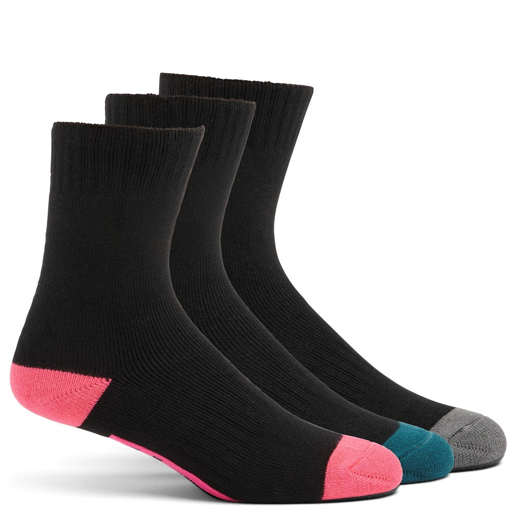 Hard Yakka Core Bamboo Rich Padded Crew Socks - 3 Pack