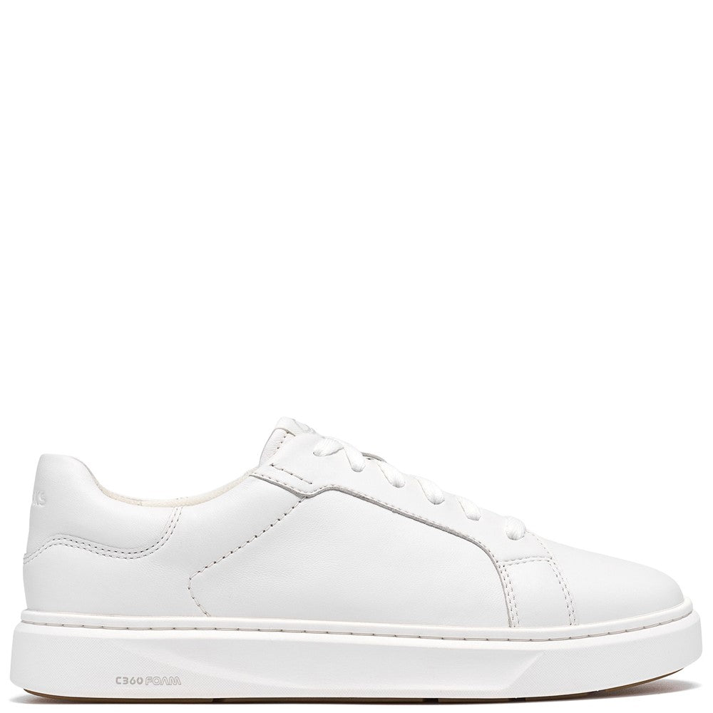 Clarks Code C Lace Leather Trainers