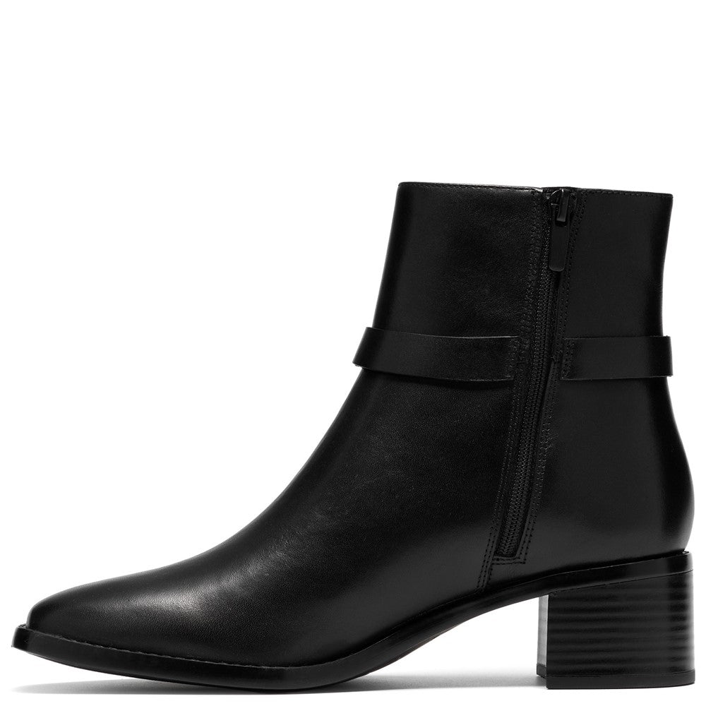 Clarks Wrenn Buckle Zip Boots