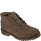 Dark taupe suede synthetic