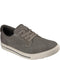 Grey suede
