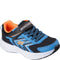 Blue black orange
