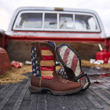 Durango Rebel Patriotic Western Flag Boots