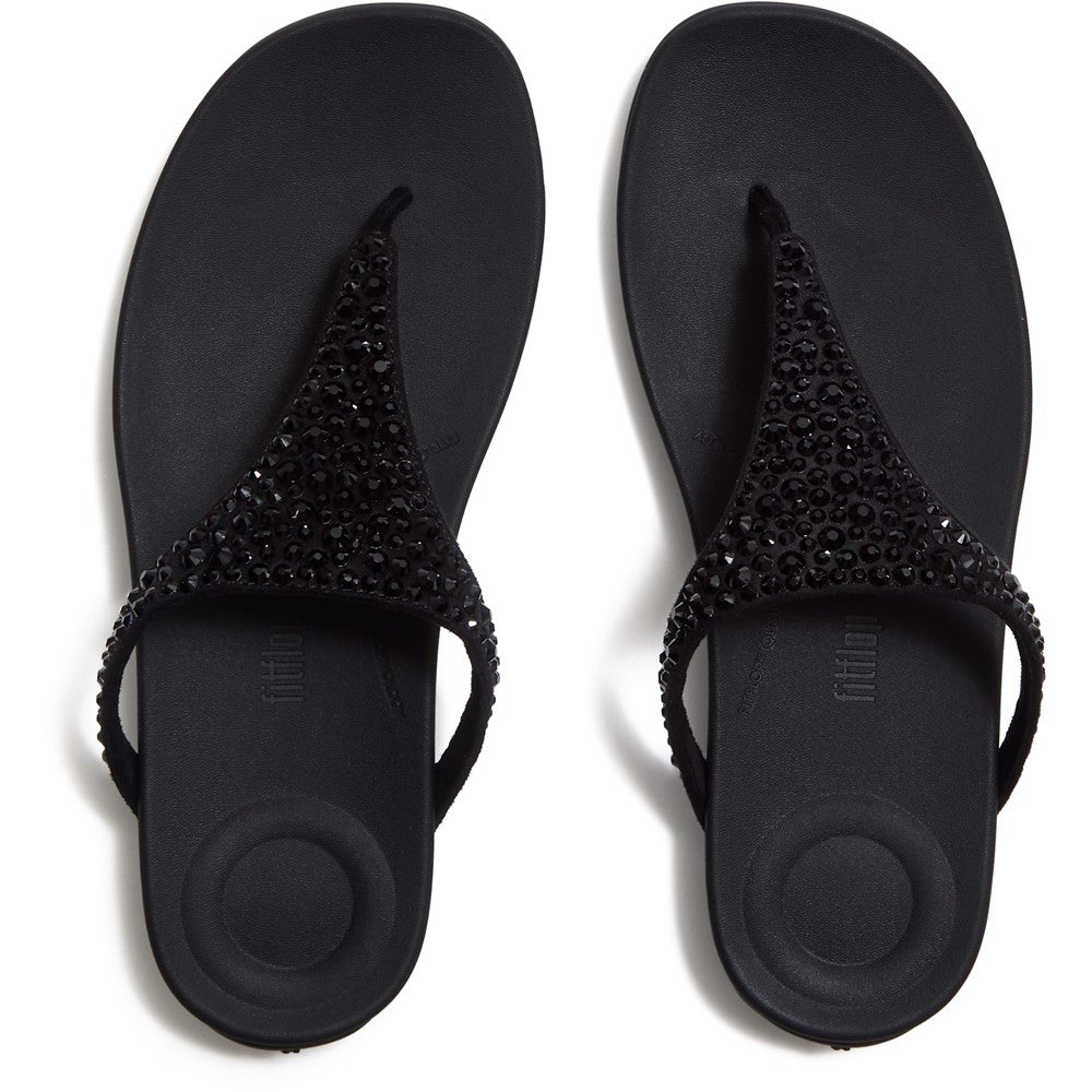 Fitflop Solay Mixed-Crystal Toe Post Sandals