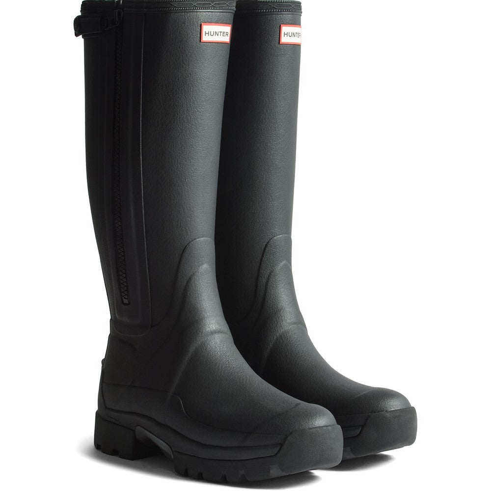 Hunter Balmoral Tall Zip Up Neo Lined Wellington Boots