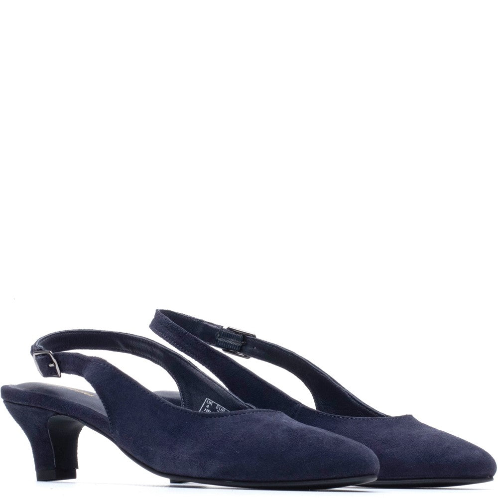 Hush Puppies Nahla Buckle Kitten Heels