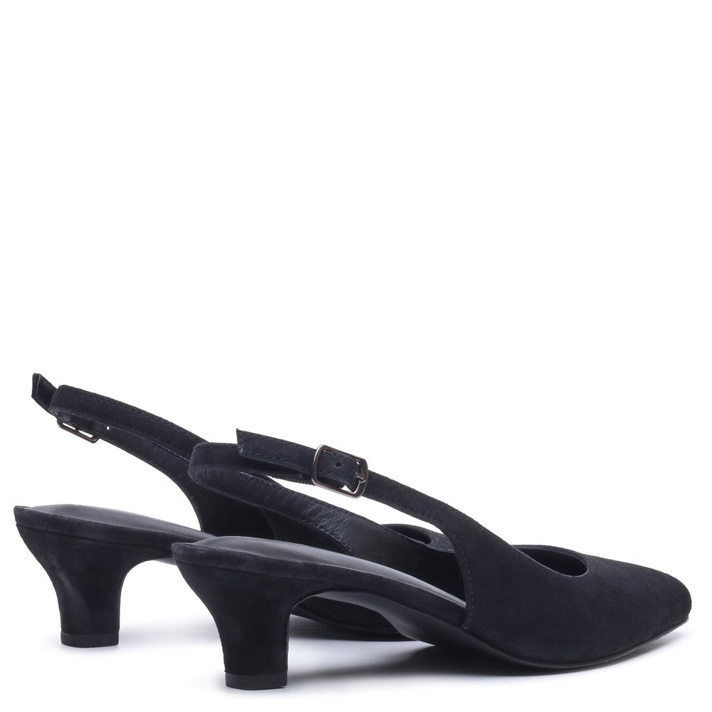 Hush Puppies Nahla Buckle Kitten Heels
