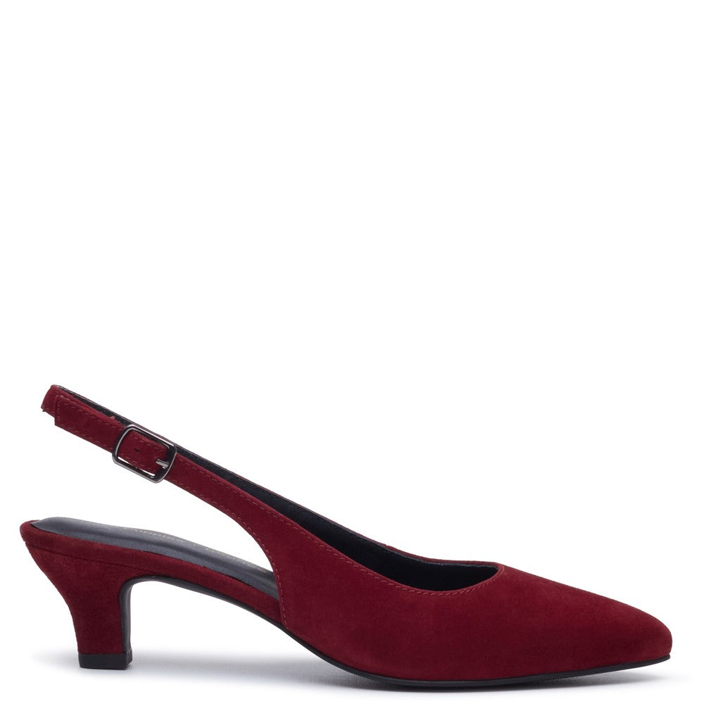 Hush Puppies Nahla Buckle Kitten Heels