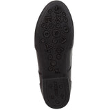 Geox J Plie B Smooth Leather Junior School Shoes