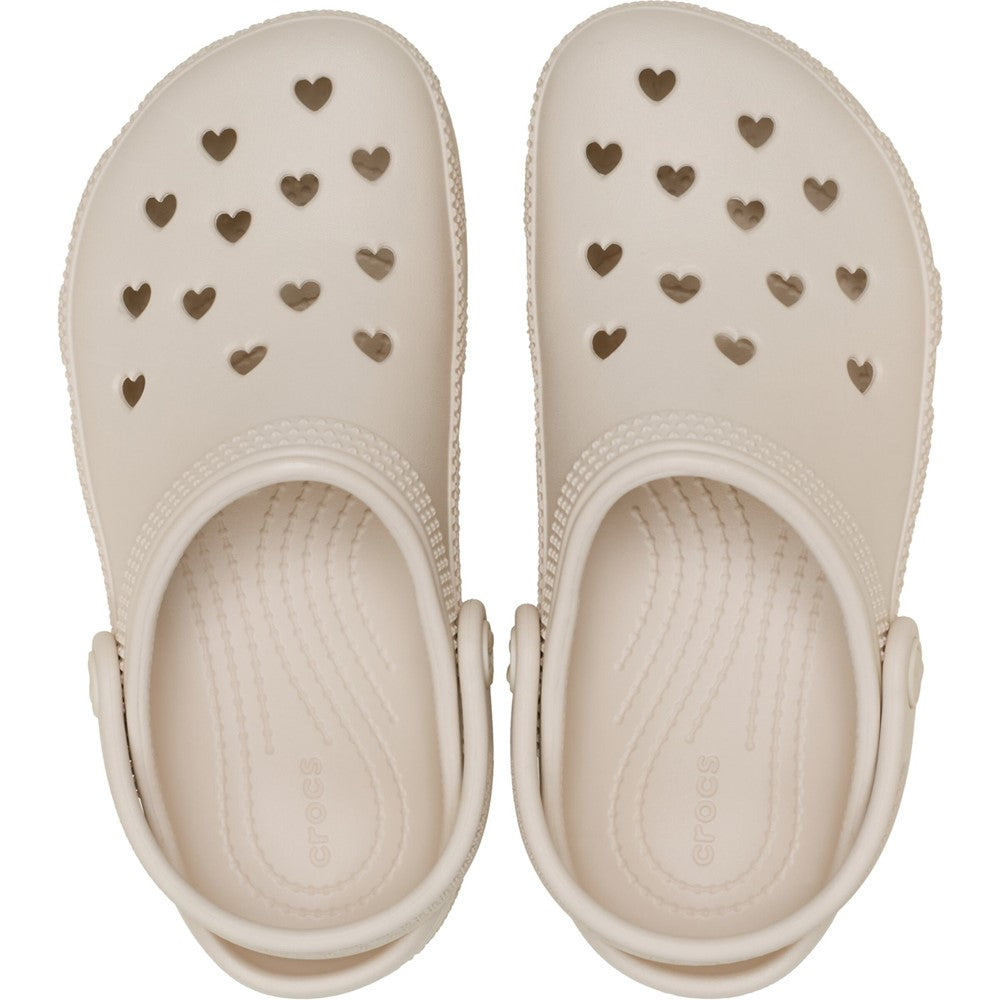 Crocs Kids Classic Hearts Clogs