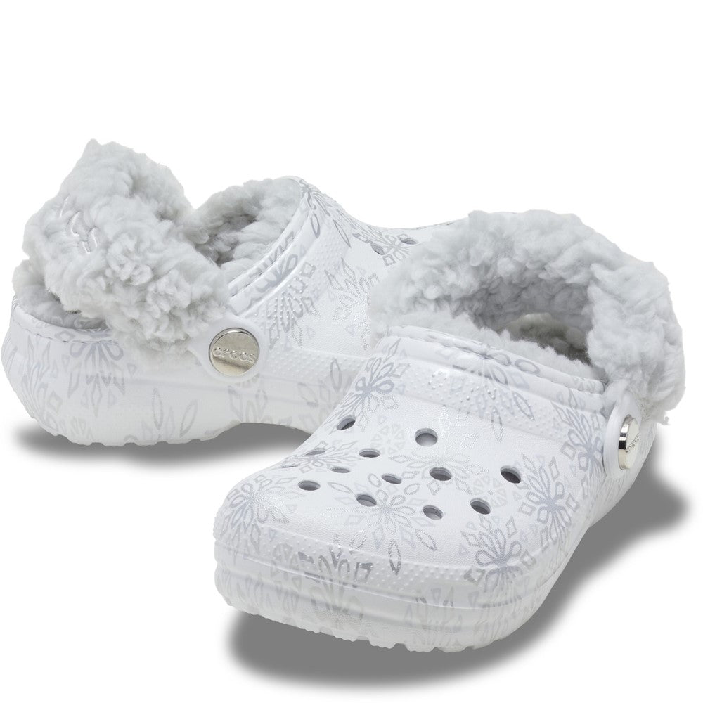 Crocs Kids Classic Fleece Lined Clogs