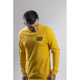Caterpillar Trademark Banner Long Sleeve T-Shirt