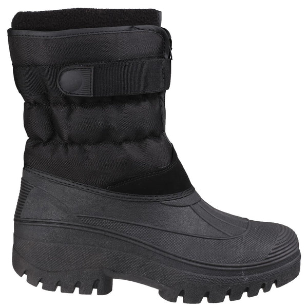 Cotswold Chase Touch Fastening and Zip up Winter Boot
