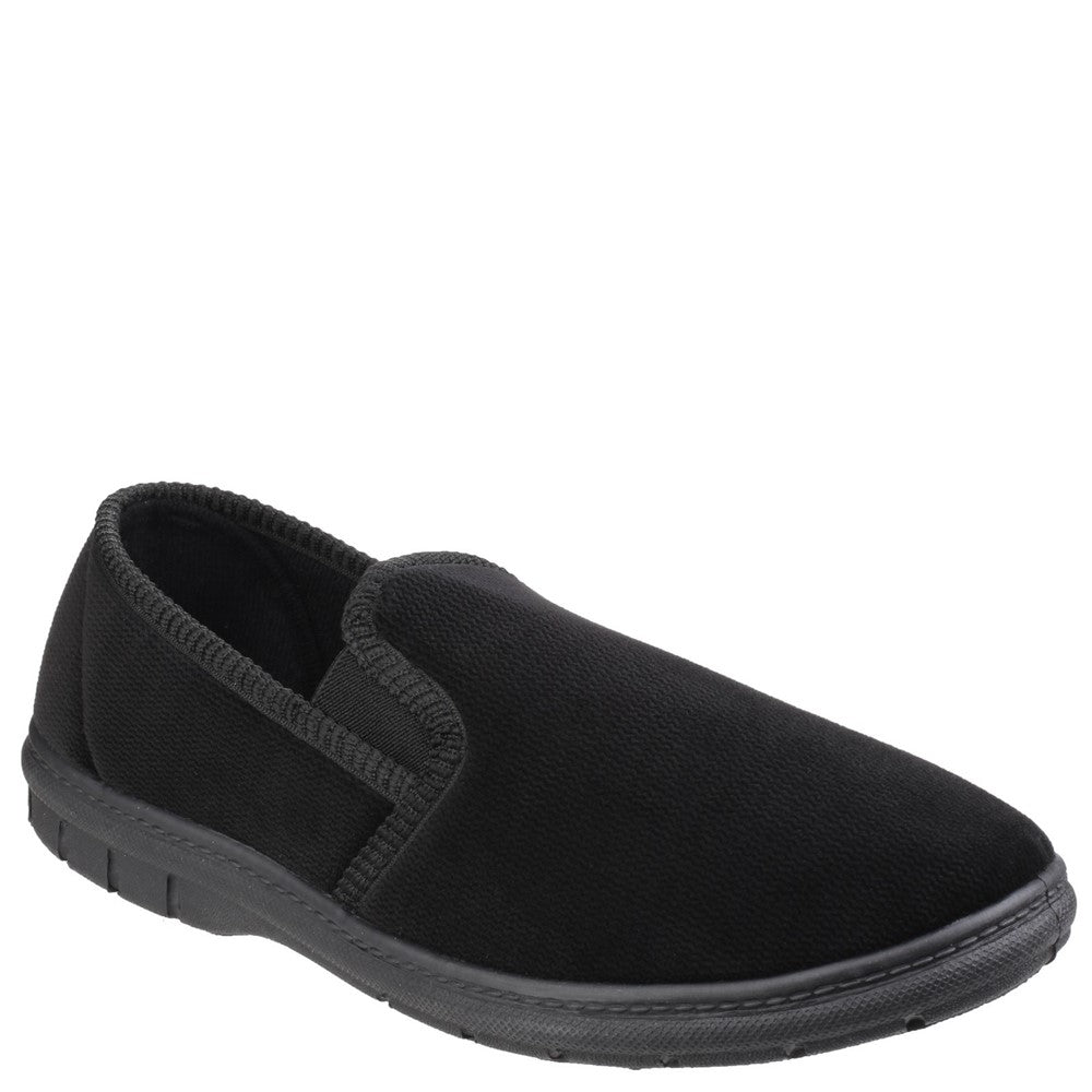 Fleet & Foster John Twin Gusset Memory Foam Slipper