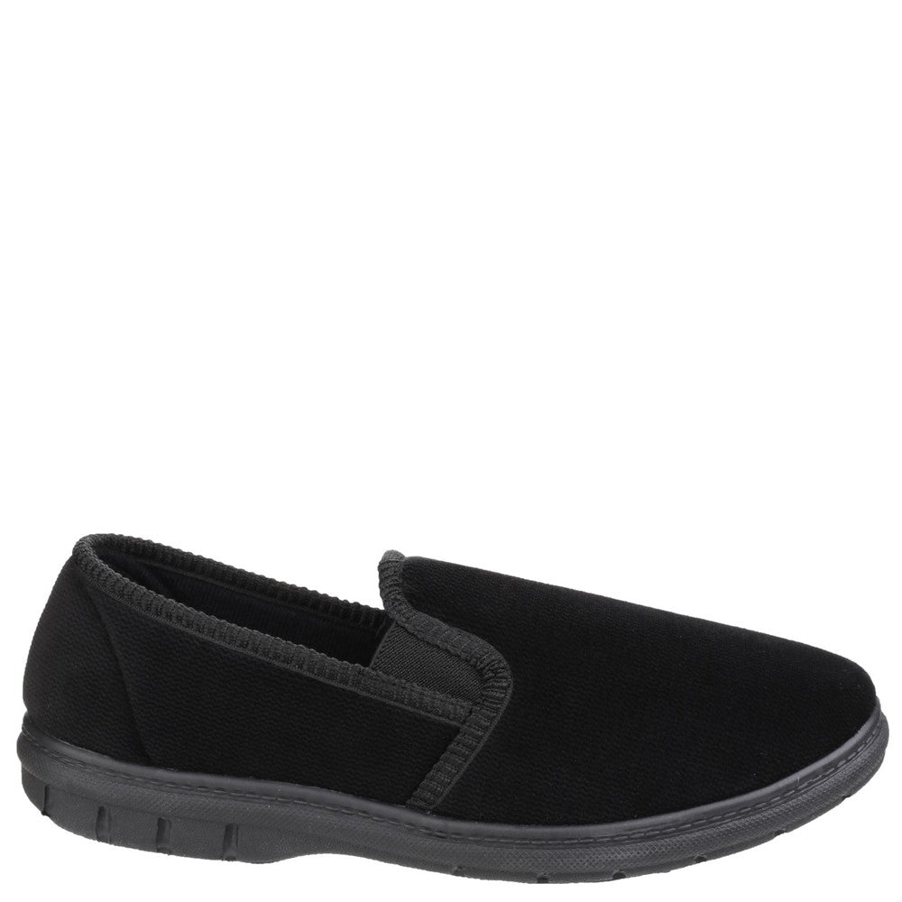 Fleet & Foster John Twin Gusset Memory Foam Slipper