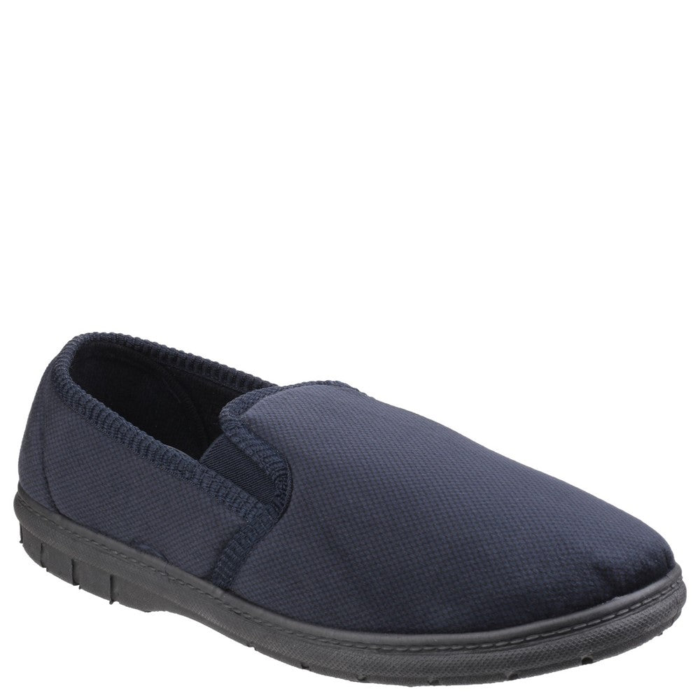 Fleet & Foster John Twin Gusset Memory Foam Slipper
