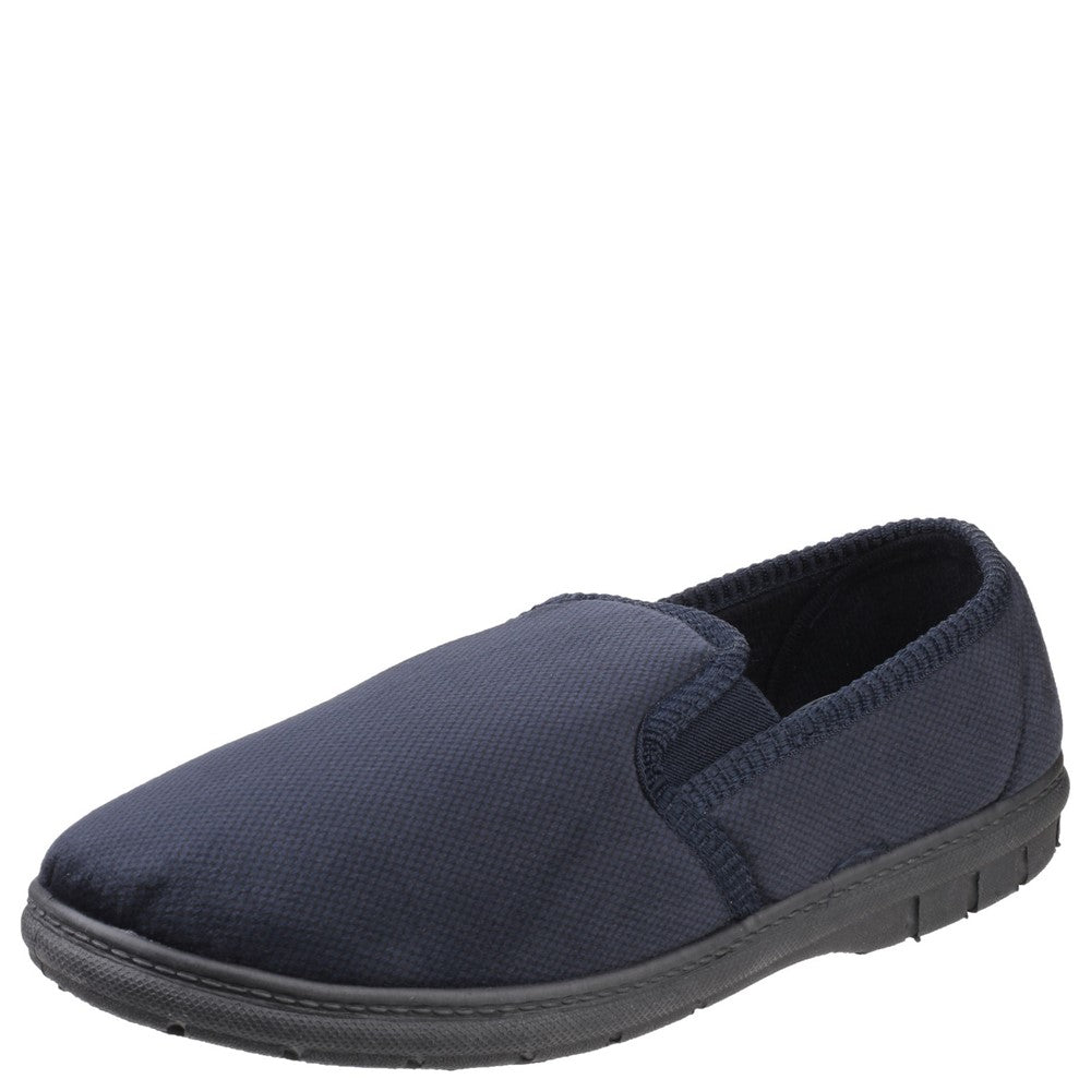 Fleet & Foster John Twin Gusset Memory Foam Slipper
