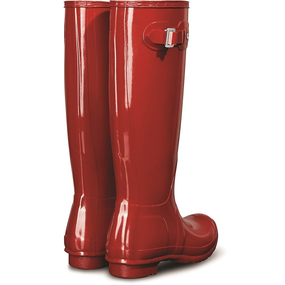 Hunter Wellies Womens Red Wellies Womens Hunter Original Tall