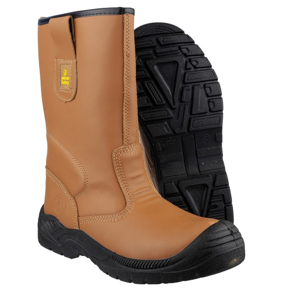 Amblers Safety FS142 Water Resistant Pull On Safety Rigger Boot