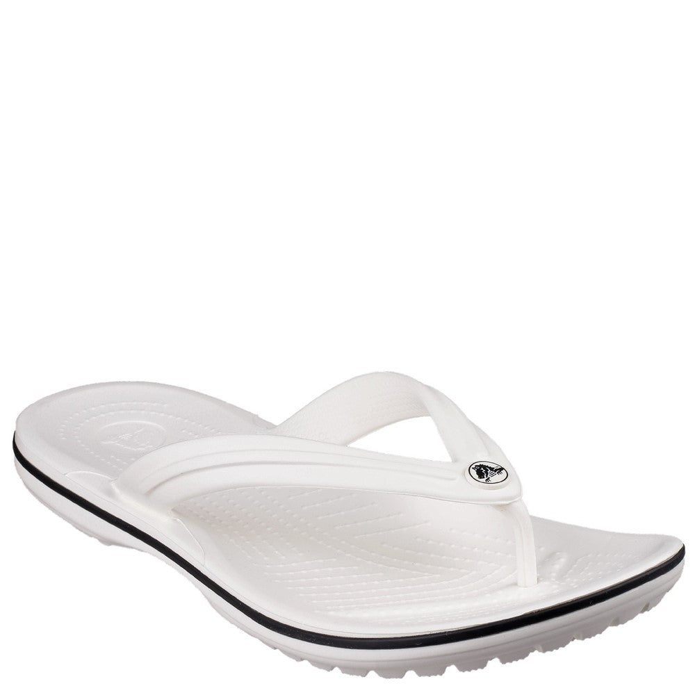 Unisex Crocs Crocband Flip White - Main Image