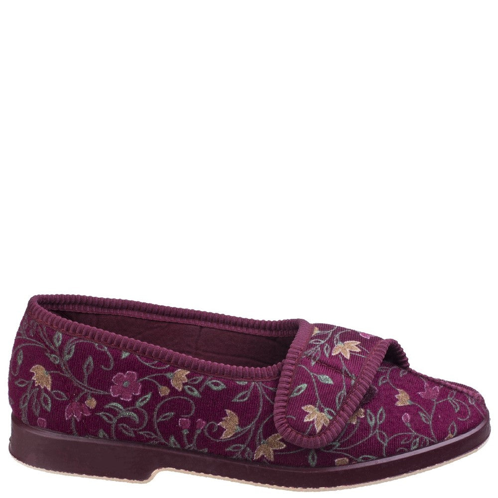 GBS Wilma Ladies Wide Fit Slipper