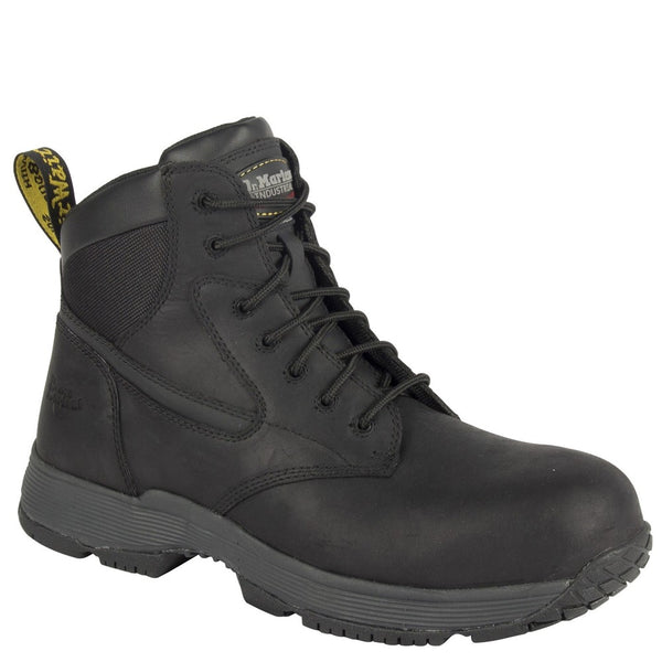 Unisex Dr Martens Corvid Composite Lace up Safety Boot Black