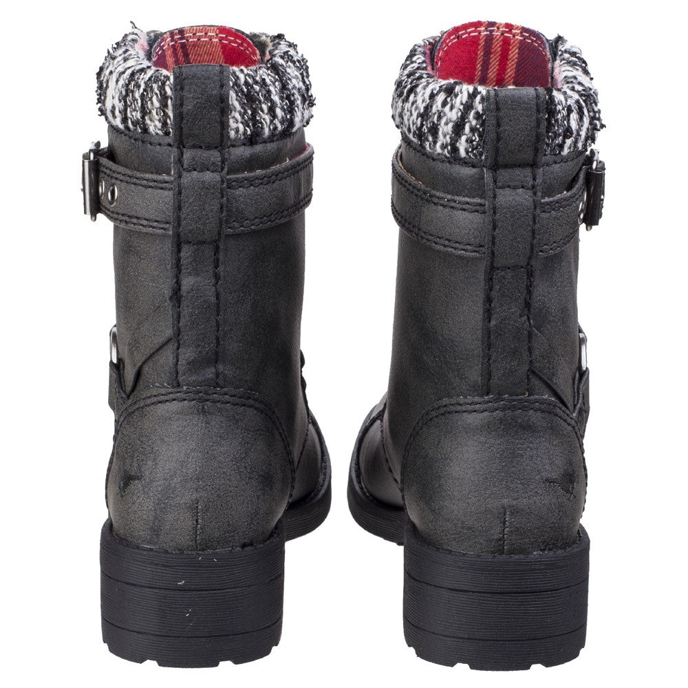 Womens Rocket Dog Thunder Galaxy Biker Boot Black – Brantano
