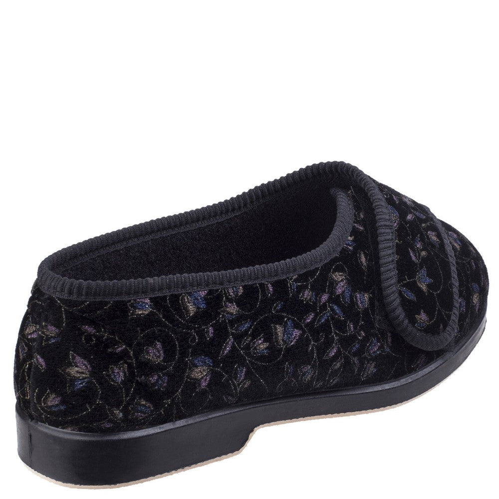 GBS Nola Extra Wide Fit Ladies Slipper