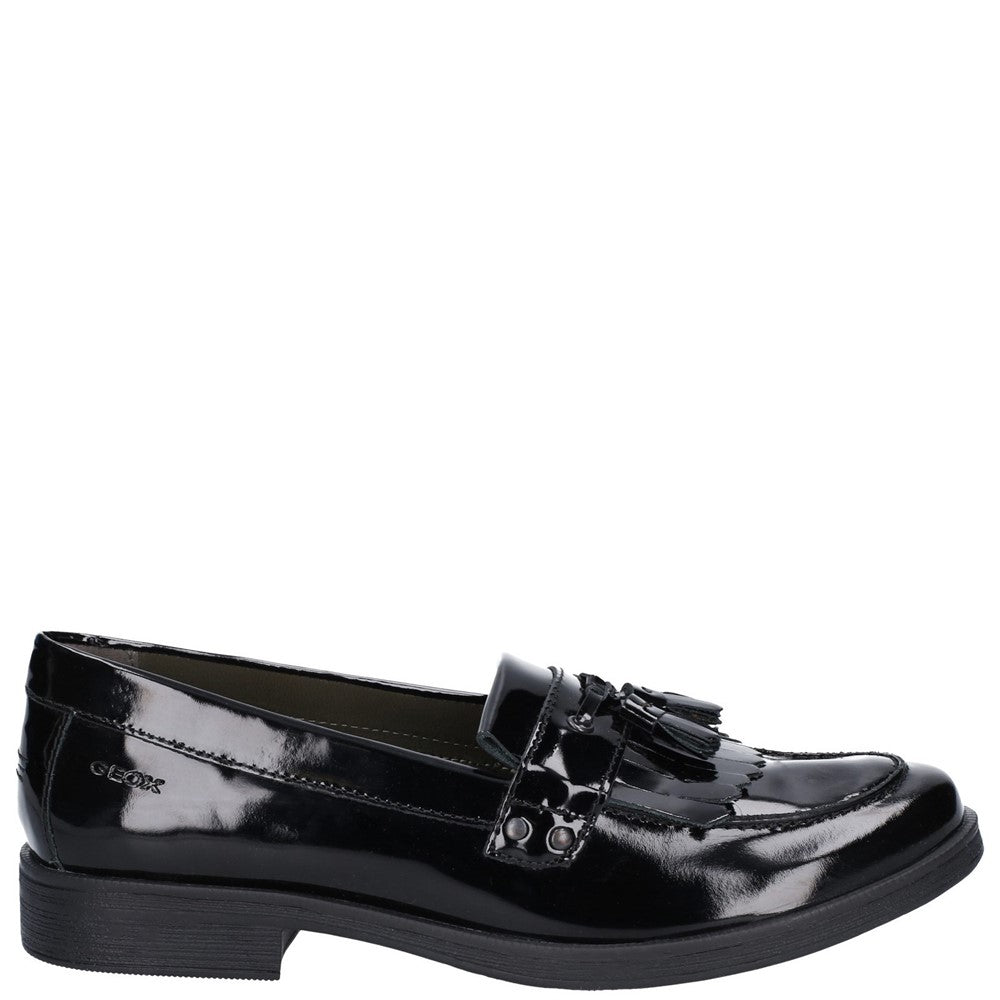 Geox J Agata A Slip On Junior School Shoes