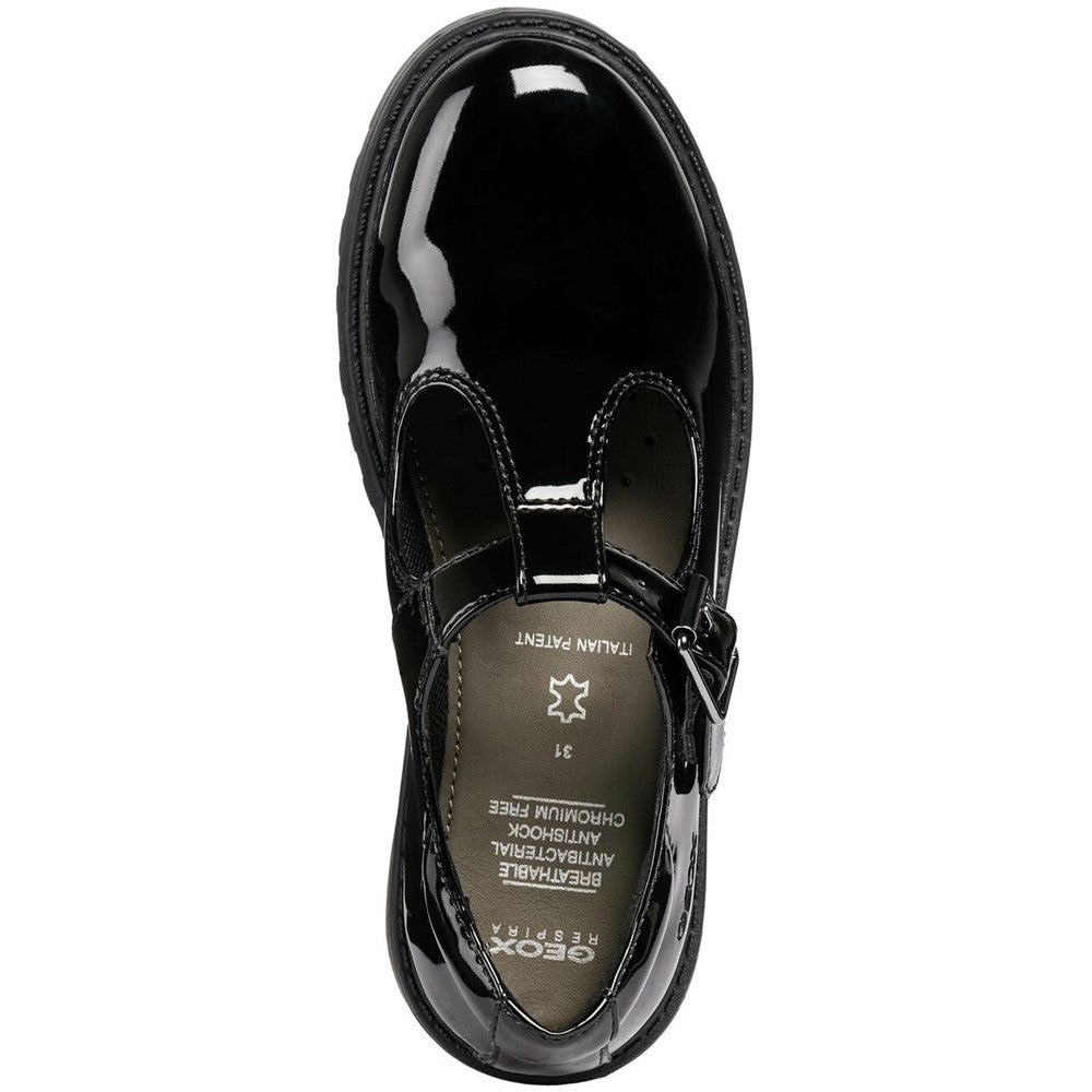 Geox J Casey G. E Buckle Junior School Shoes