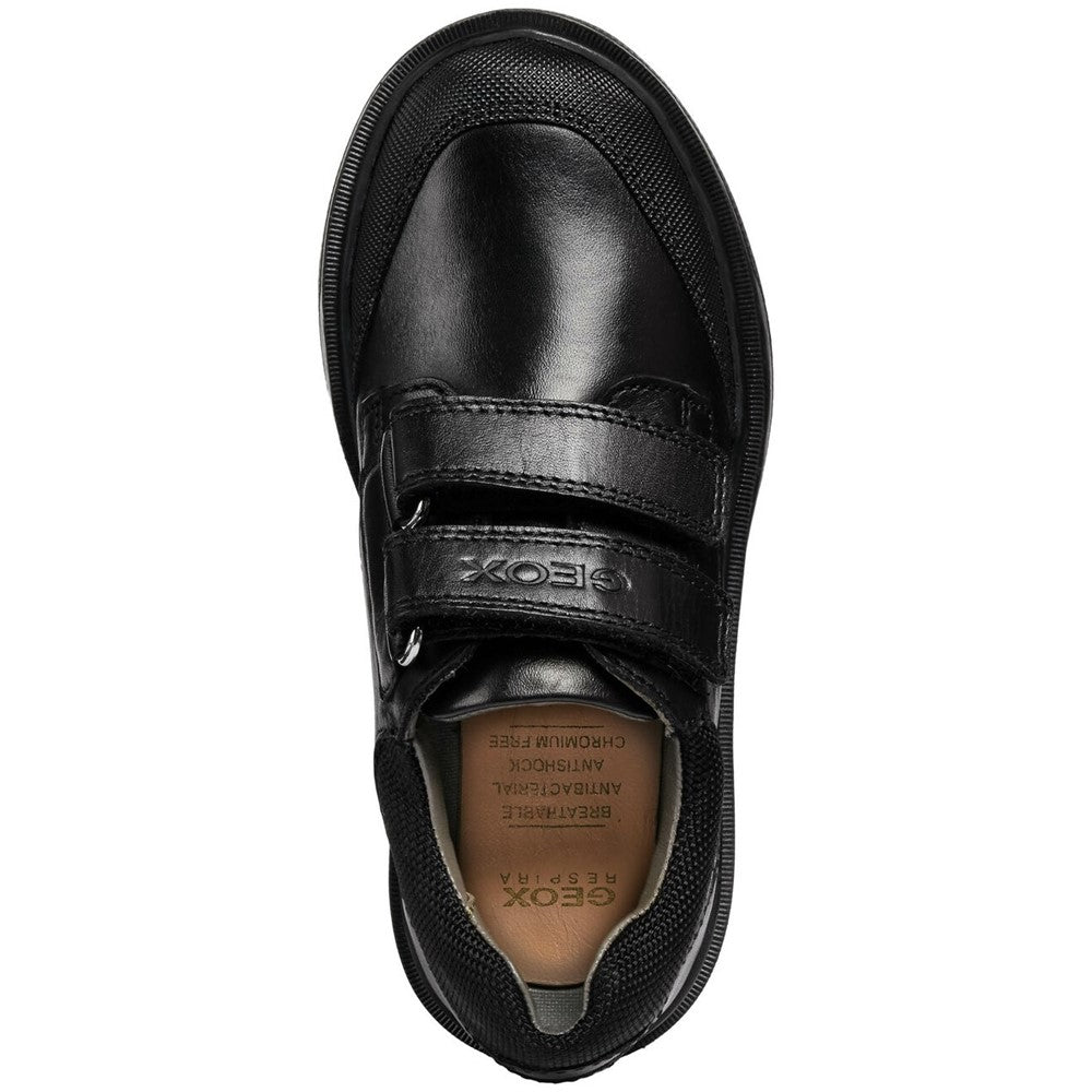 Geox J Riddock B. F Touch Fastening Junior School Shoes