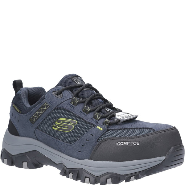 Skechers Greetah Lace Up Shoe with Composite Toe