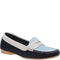 Navy blue white