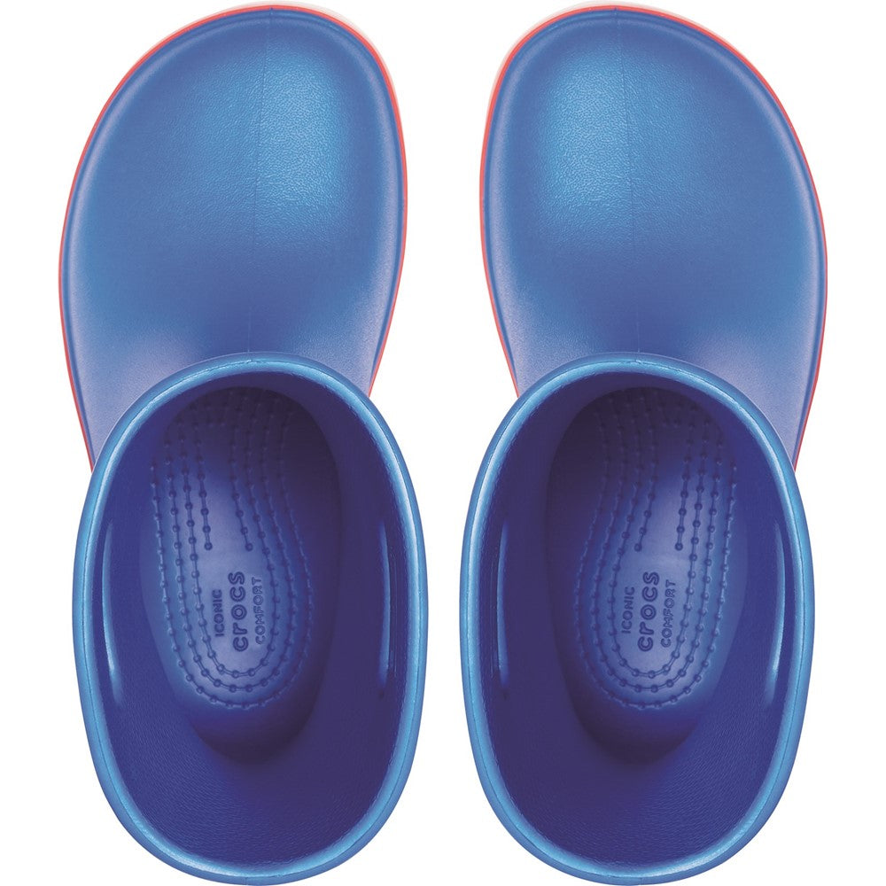 Crocs Kids Crocband Rainboot Pull On Wellington