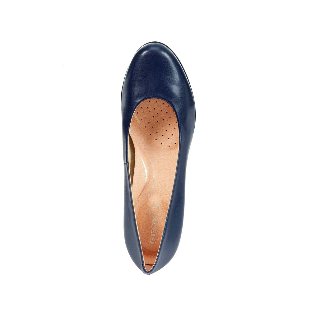 annya Womens Geox Annya Court Shoe Navy – Brantano